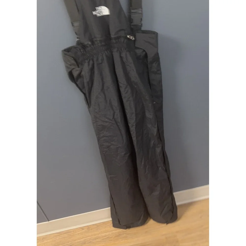 North Face Mens XL GoreTex Black Ski Snow Bibs Bib Snowboard Snowsuit Pants Suit